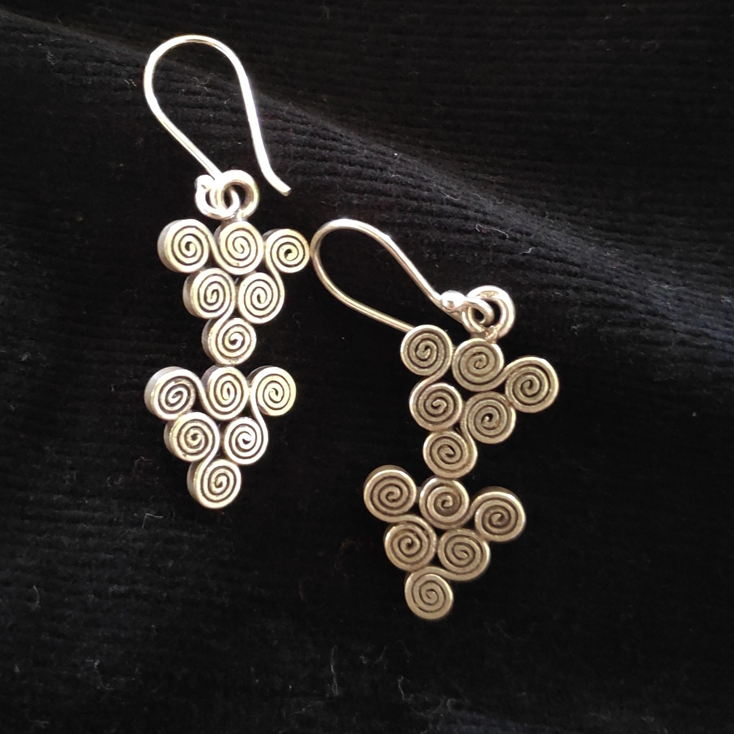 FUSION SILVER EARRING-SE420119