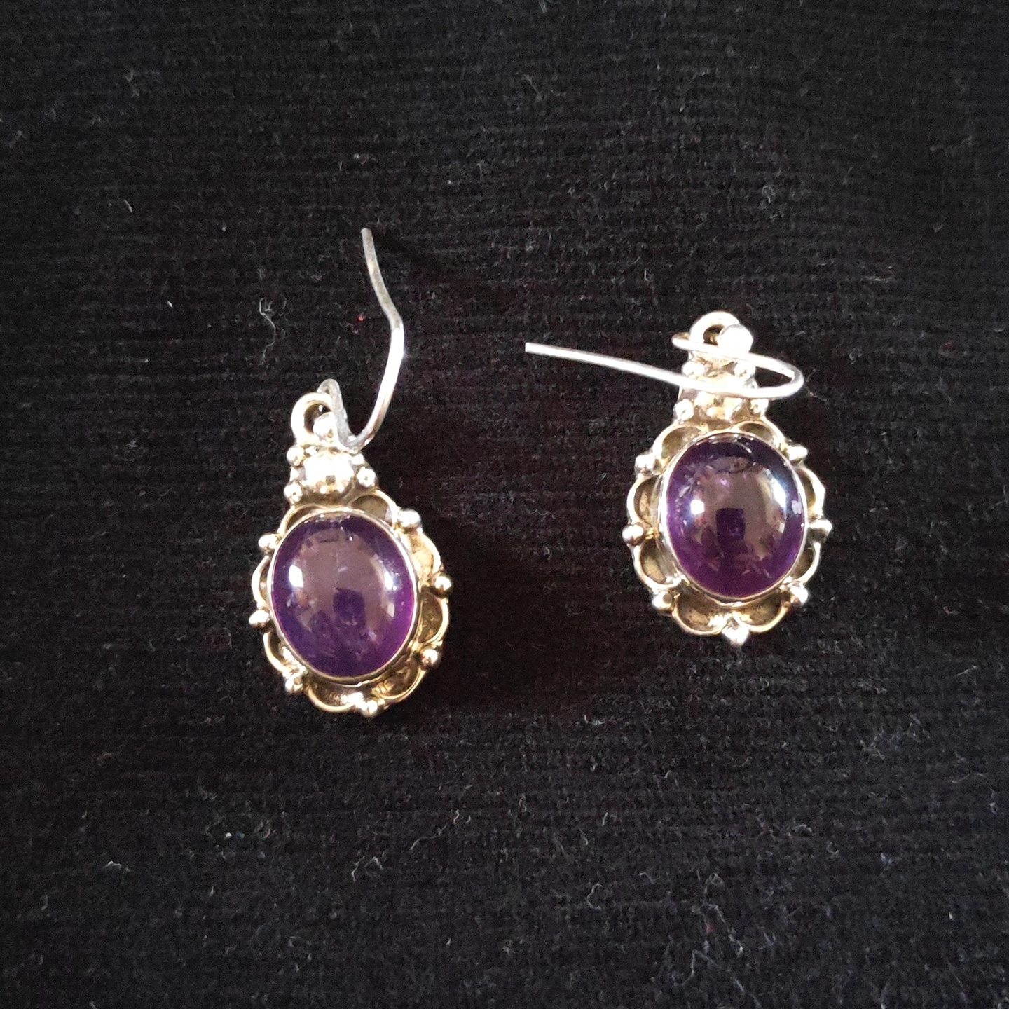 REAL GEMSTONES SILVER EARRING-SE420