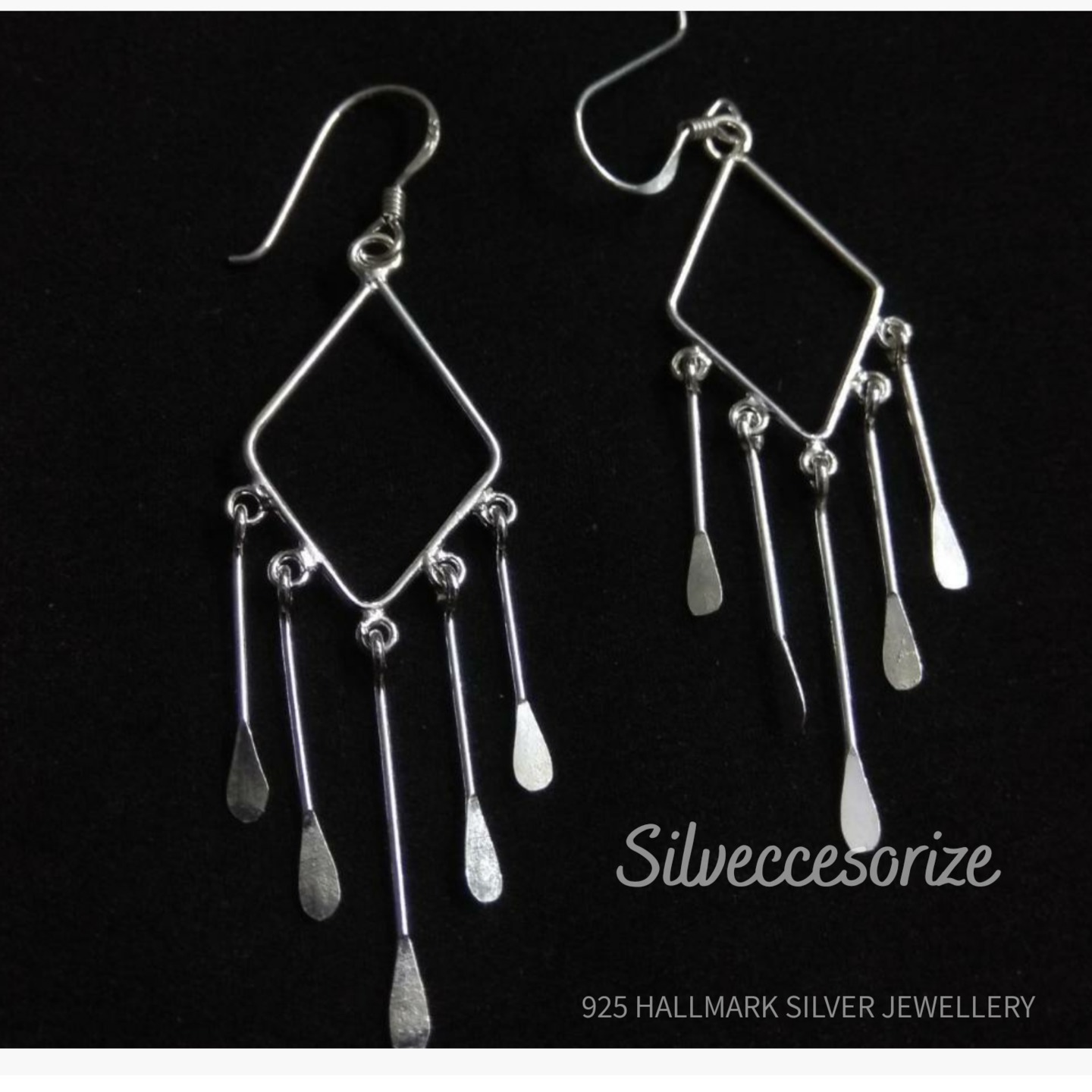 FUSION SILVER EARRING-SE121163