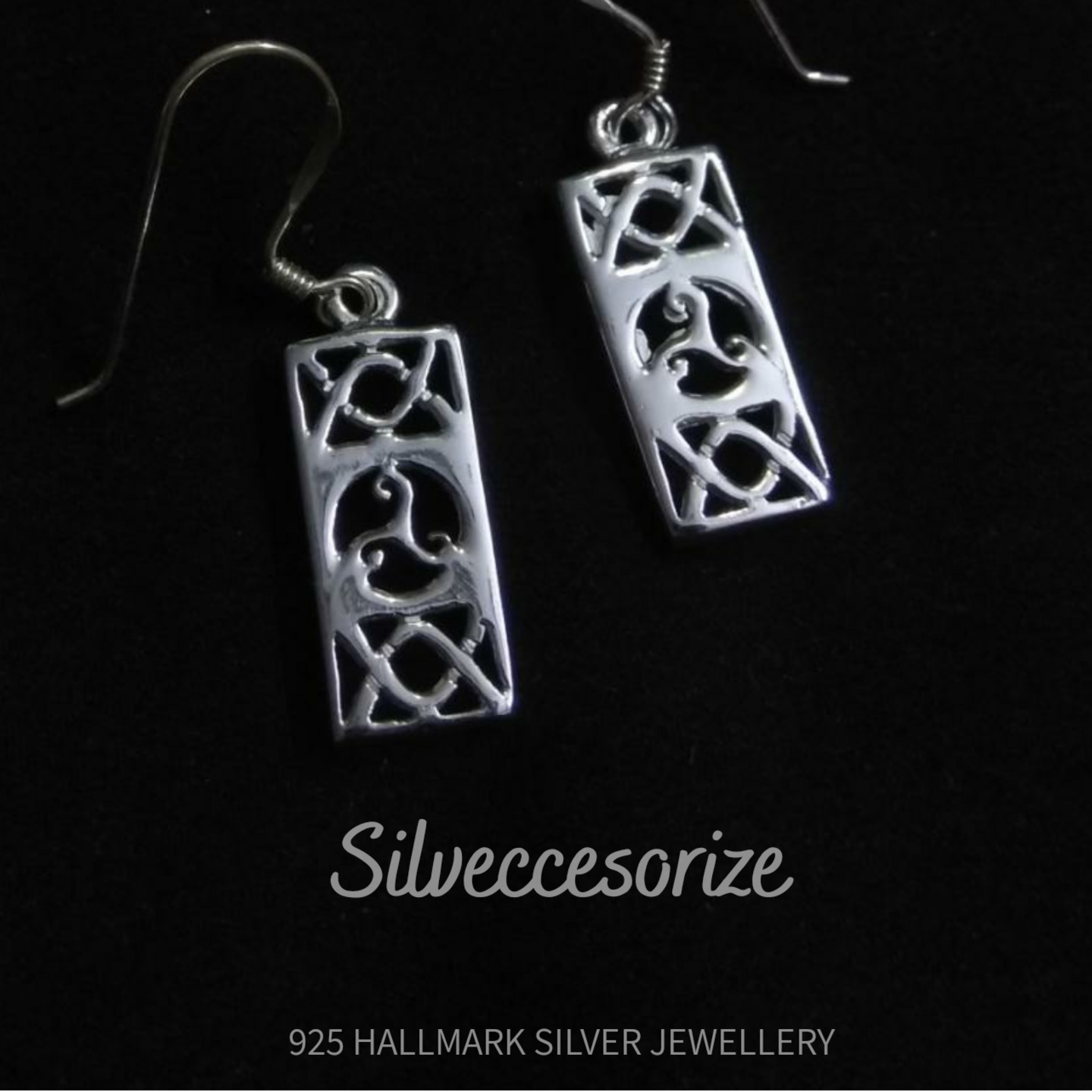 FUSION SILVER EARRING-SE121167