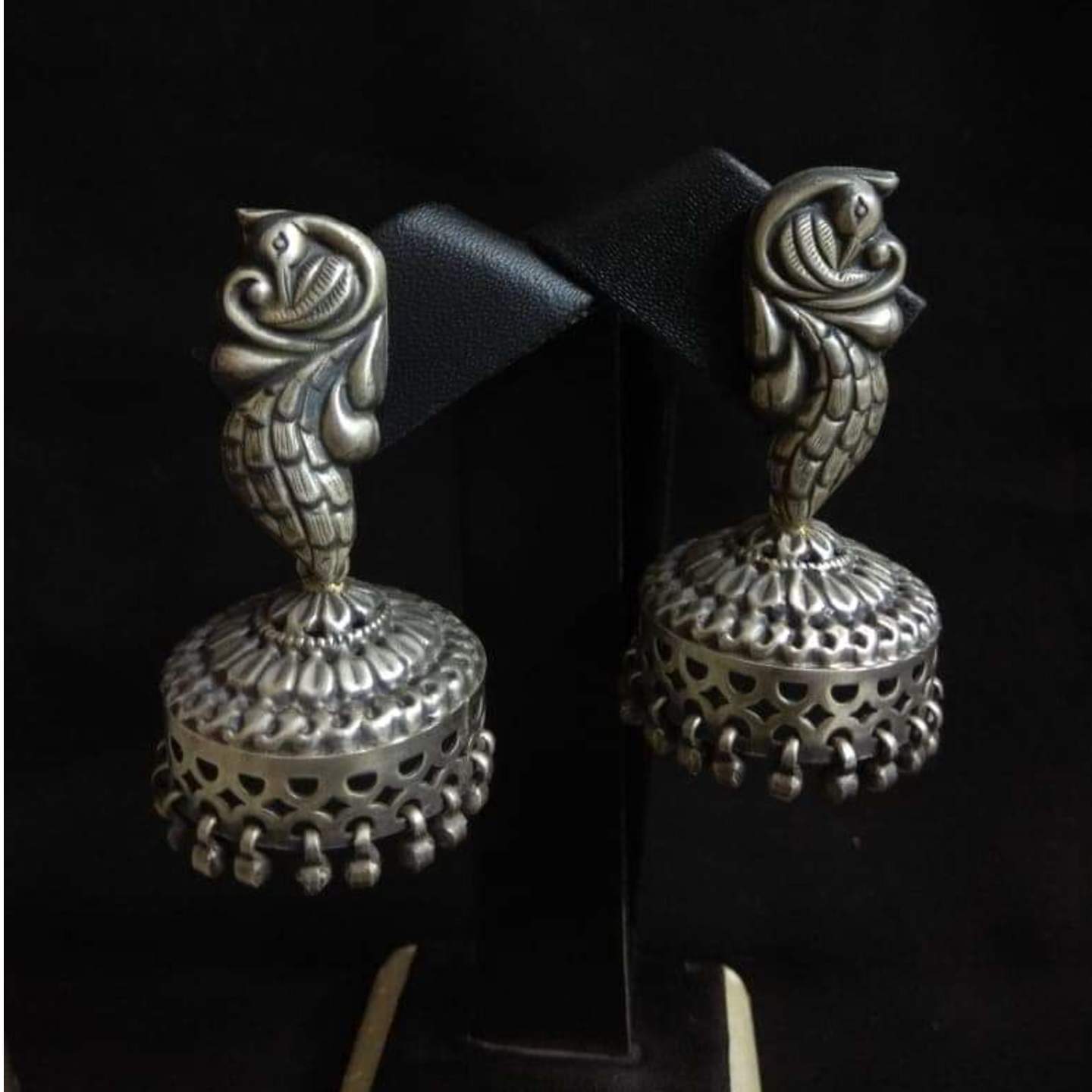 ETHNIC SILVER EARRING-SE520131