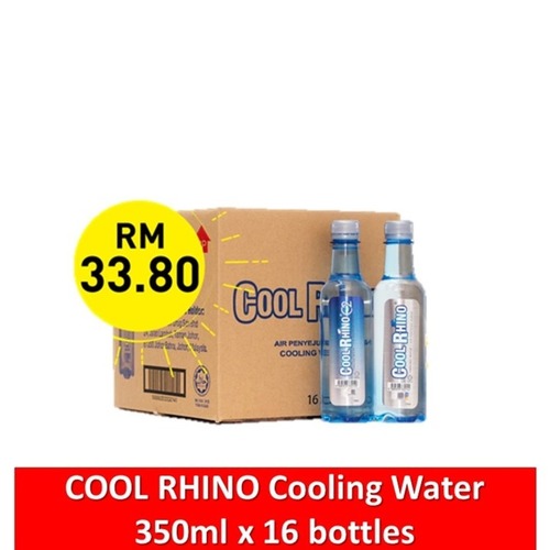 CNY CARTON SALE: COOL RHINO COOLING WATER 350ML x 16