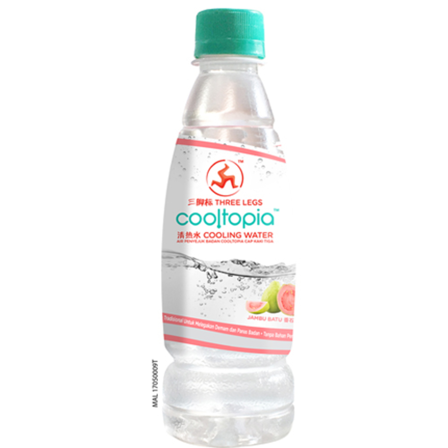 THREE LEGS COOLTOPIA COOLING WATER - GUAVA- 320ML