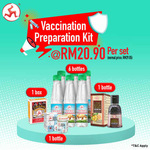 Bundle Promo: Vaccination Preparation Kit (Cooling Water & OTC Products)