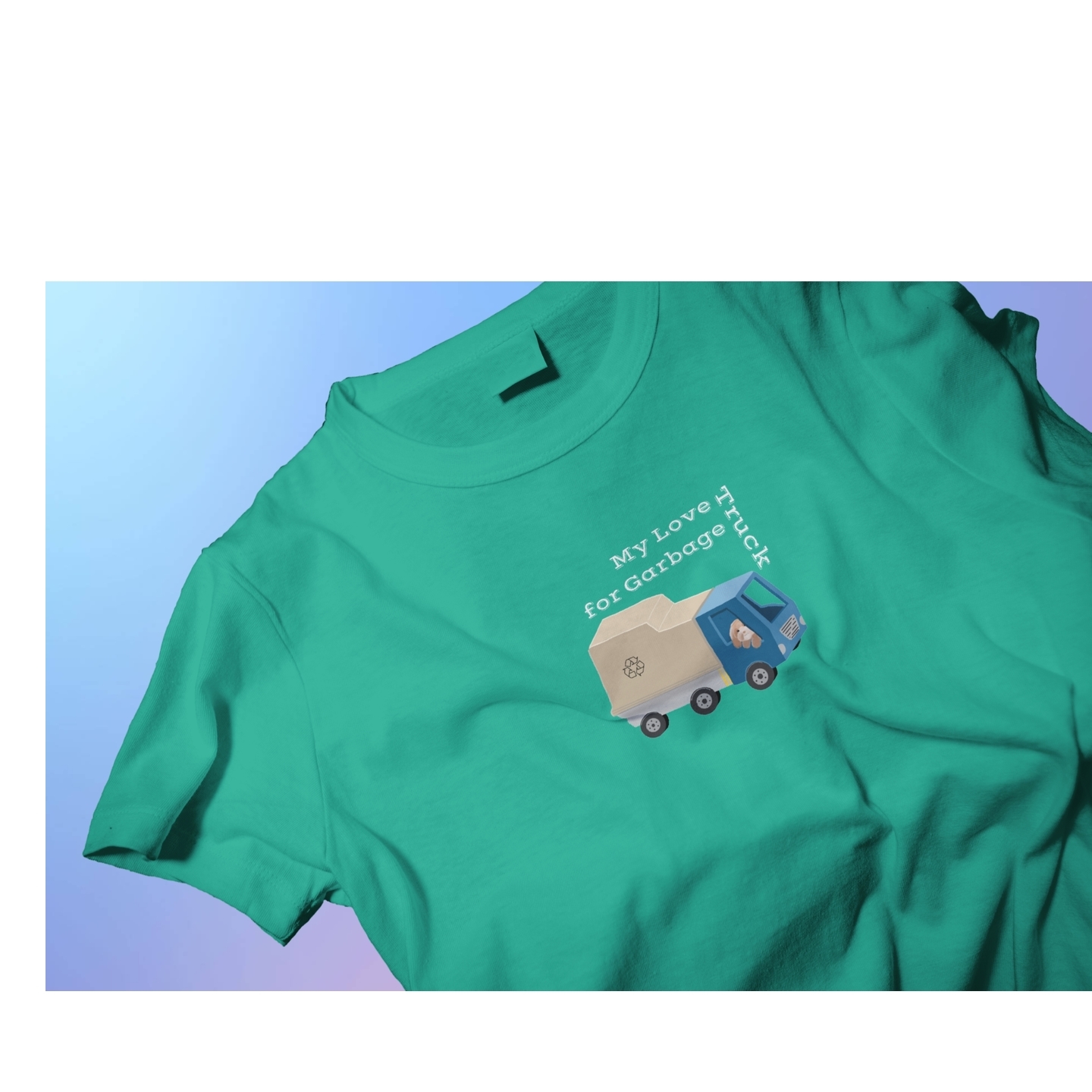 Garbage Truck Kids Tee