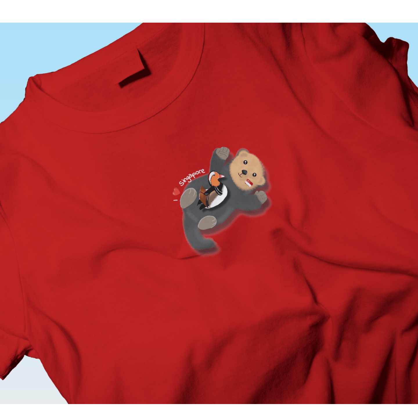 Otterly Patriotic Kids Tee