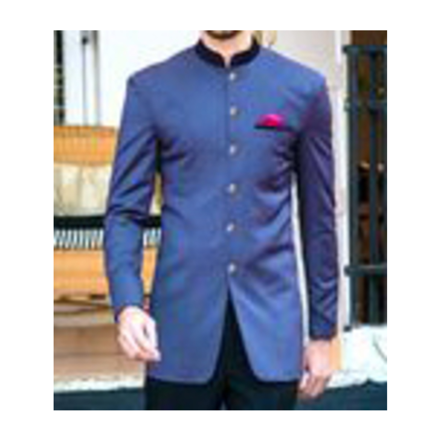 Jodhpuri blazer Blue color