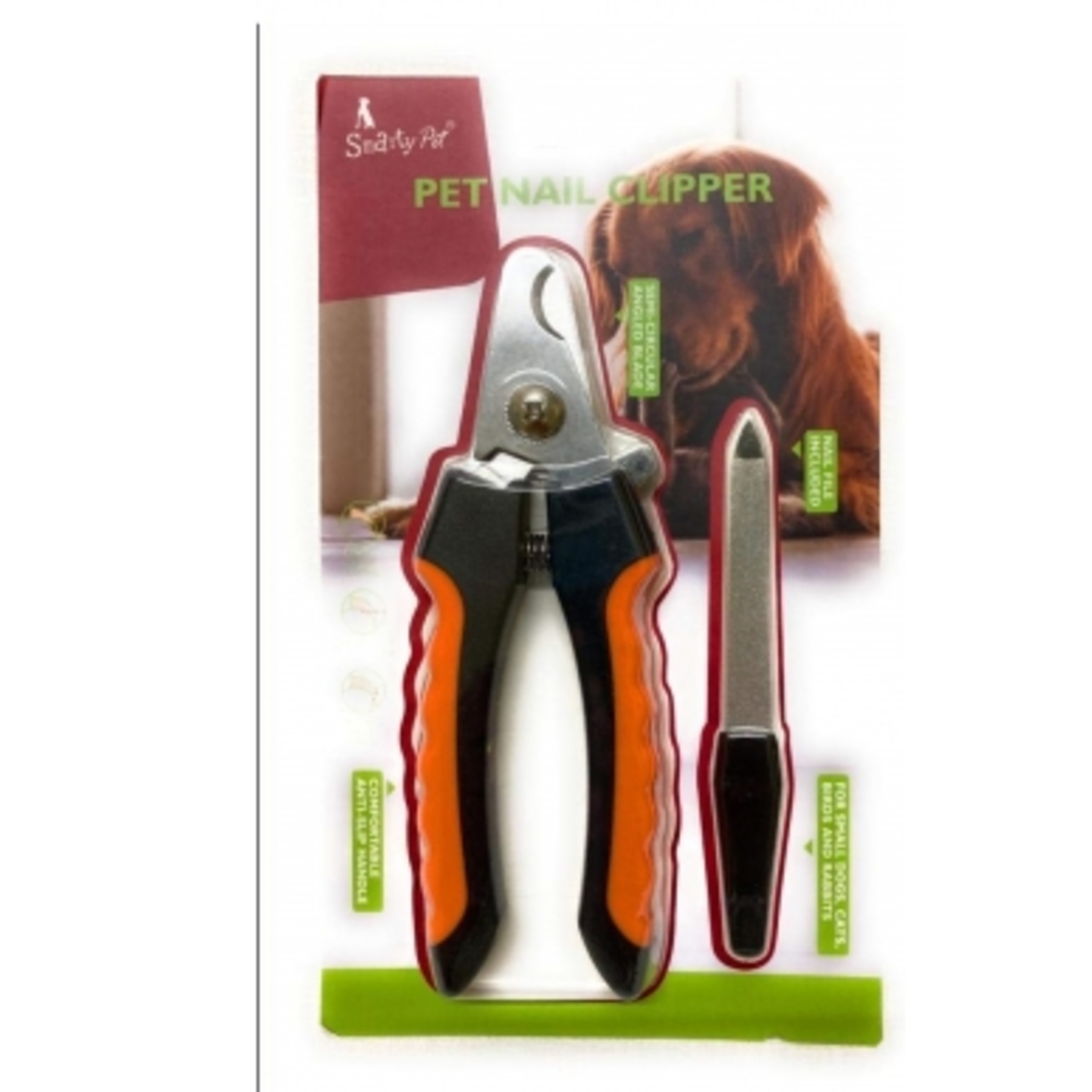 SMARTY PET Nail Clipper with Filer – Dogs and Cats