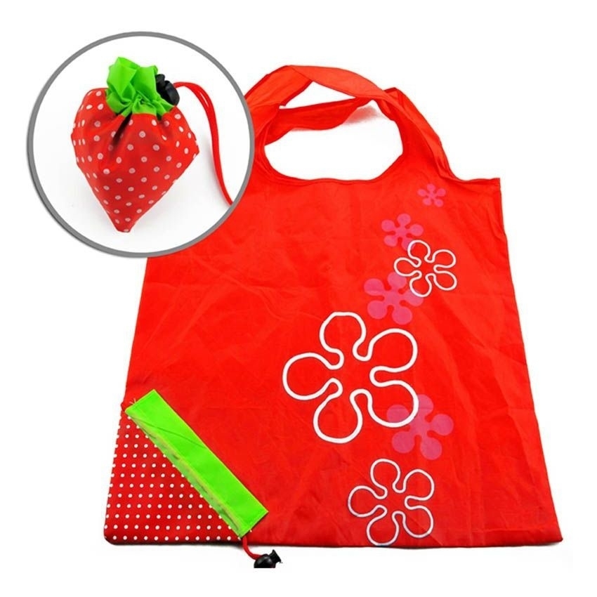 JonPrix Stawberry Folding Shopping bag
