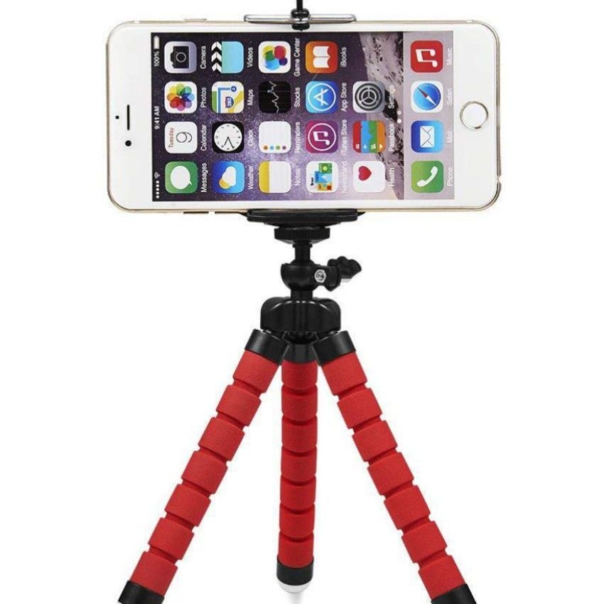 JonPrix Tripod Stand with Clip Bracket Mount Holder for Mobile Phone