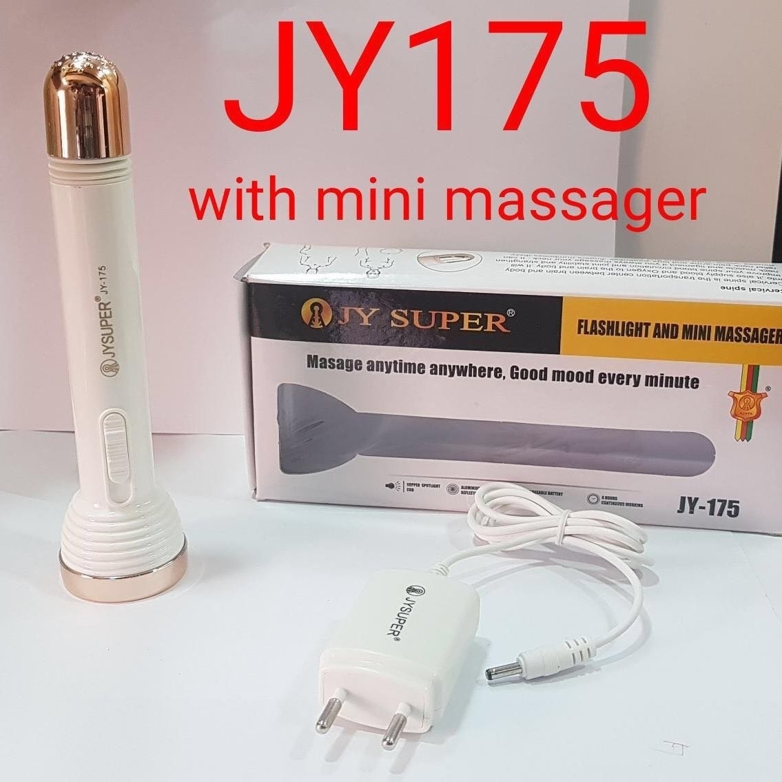 TO JY Super 175  Flashlight & Mini Massager 