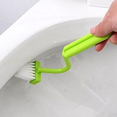 JonPrix S-Shaped Toilet Kitchen Side Corners Curve Brush