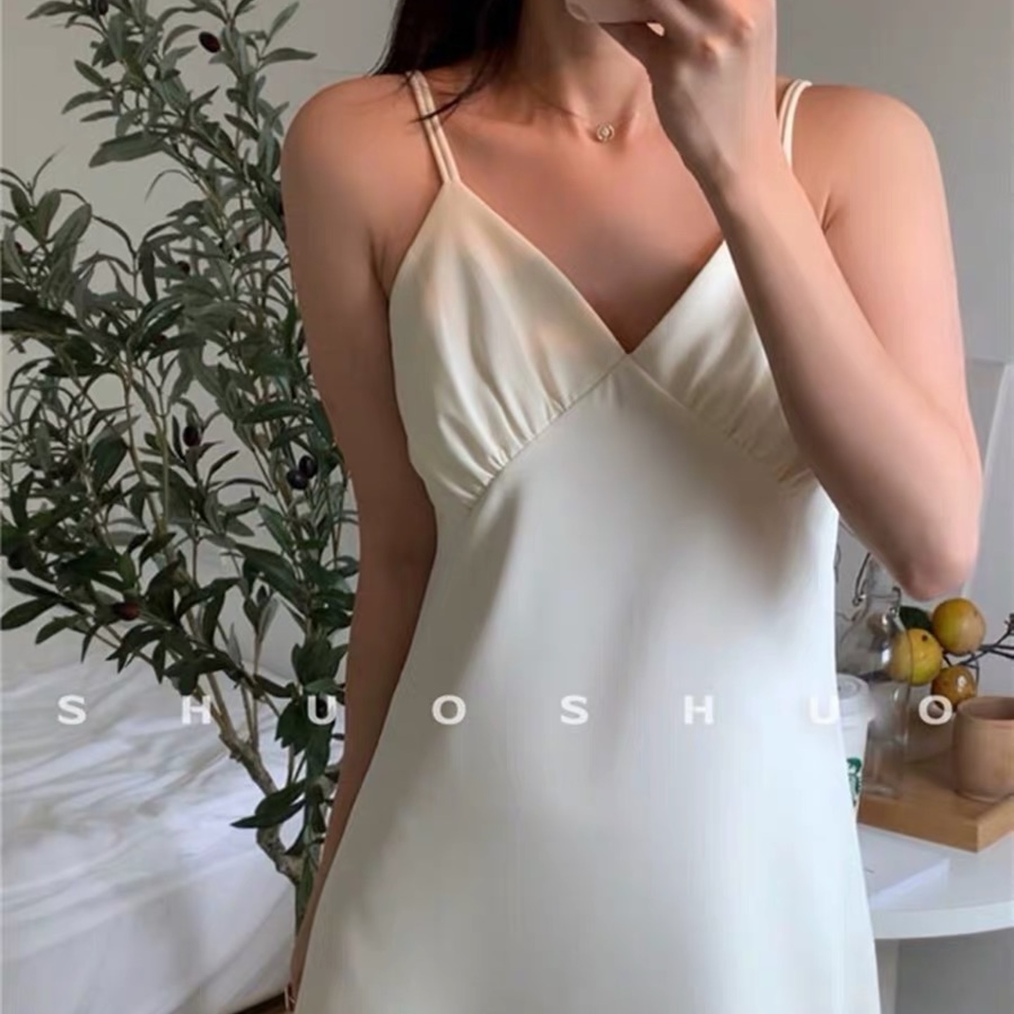 IVORY MAXI DRESS