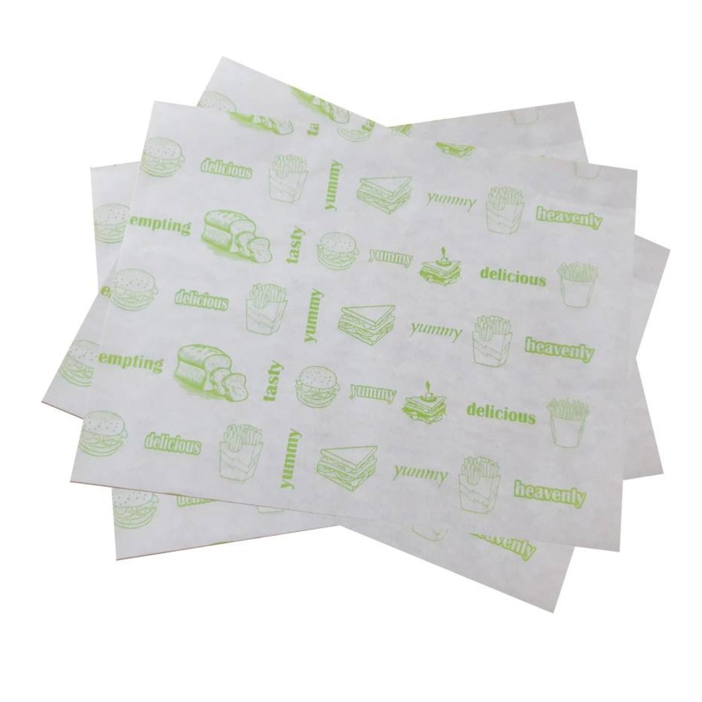 Grease Proof Food Wrapping Sheets (11x12 inch)