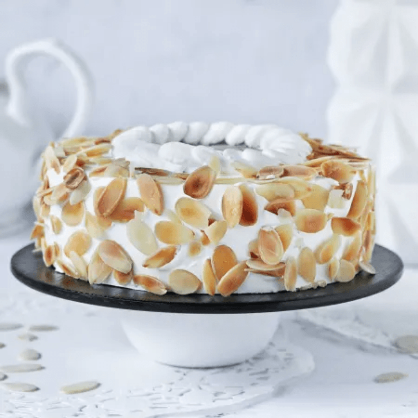 Celestial Vanilla Almond Cake