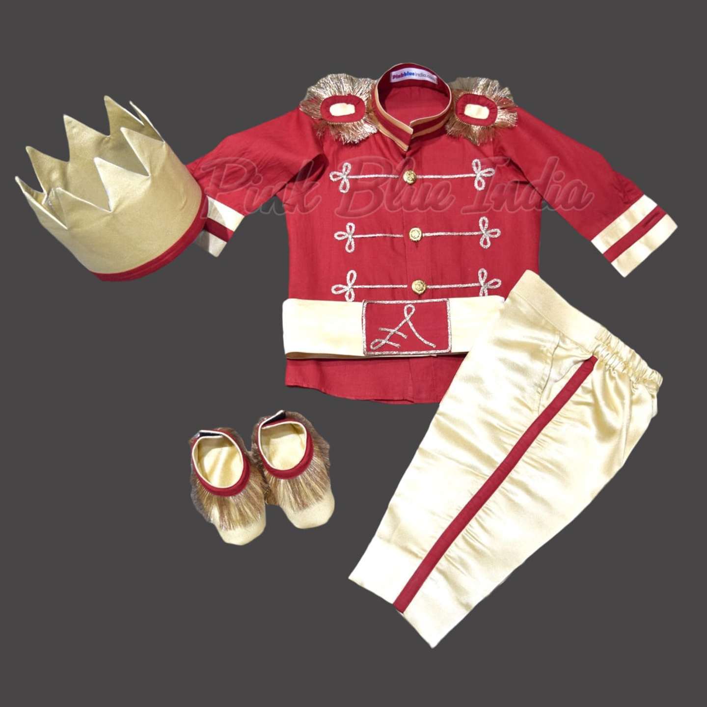 1st Birthday Baby Boy Personalized Prince Charming Costume