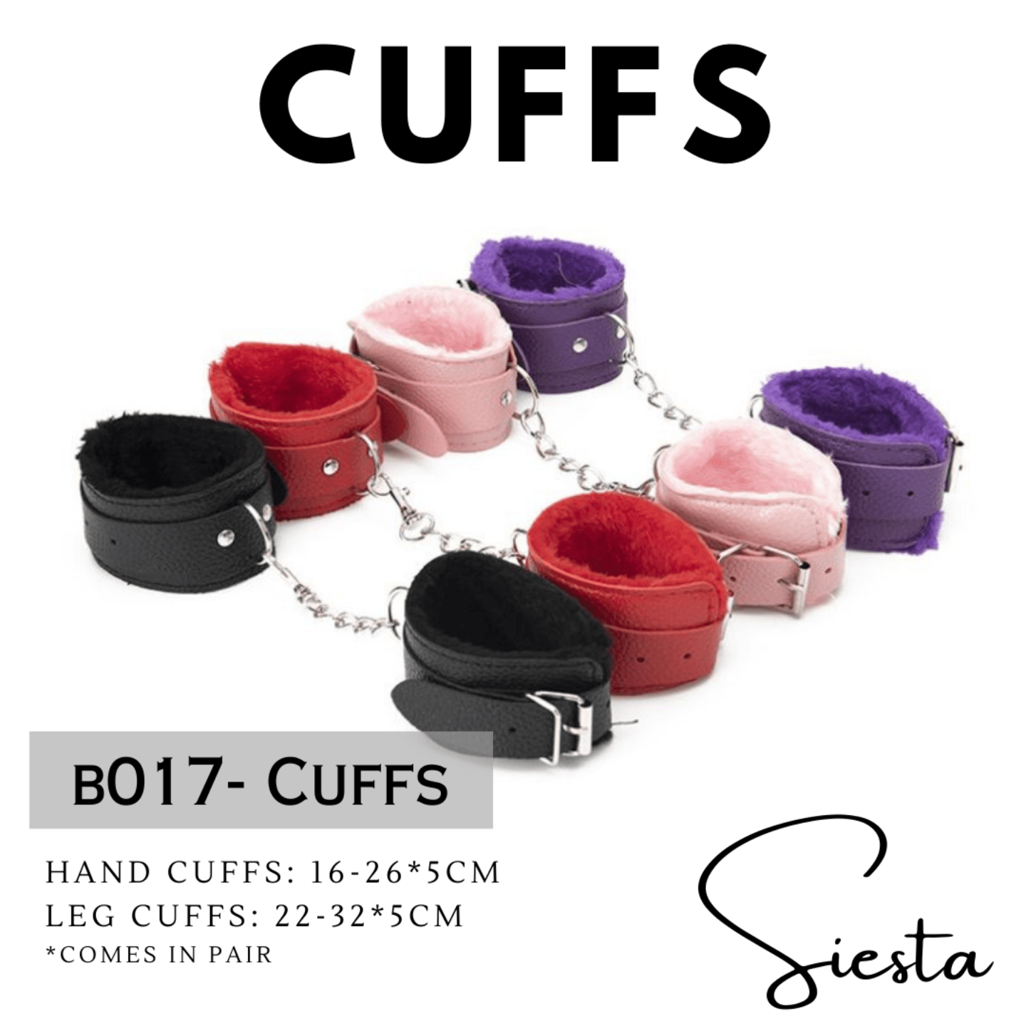 Hand  Ankle Cuff with Chain
