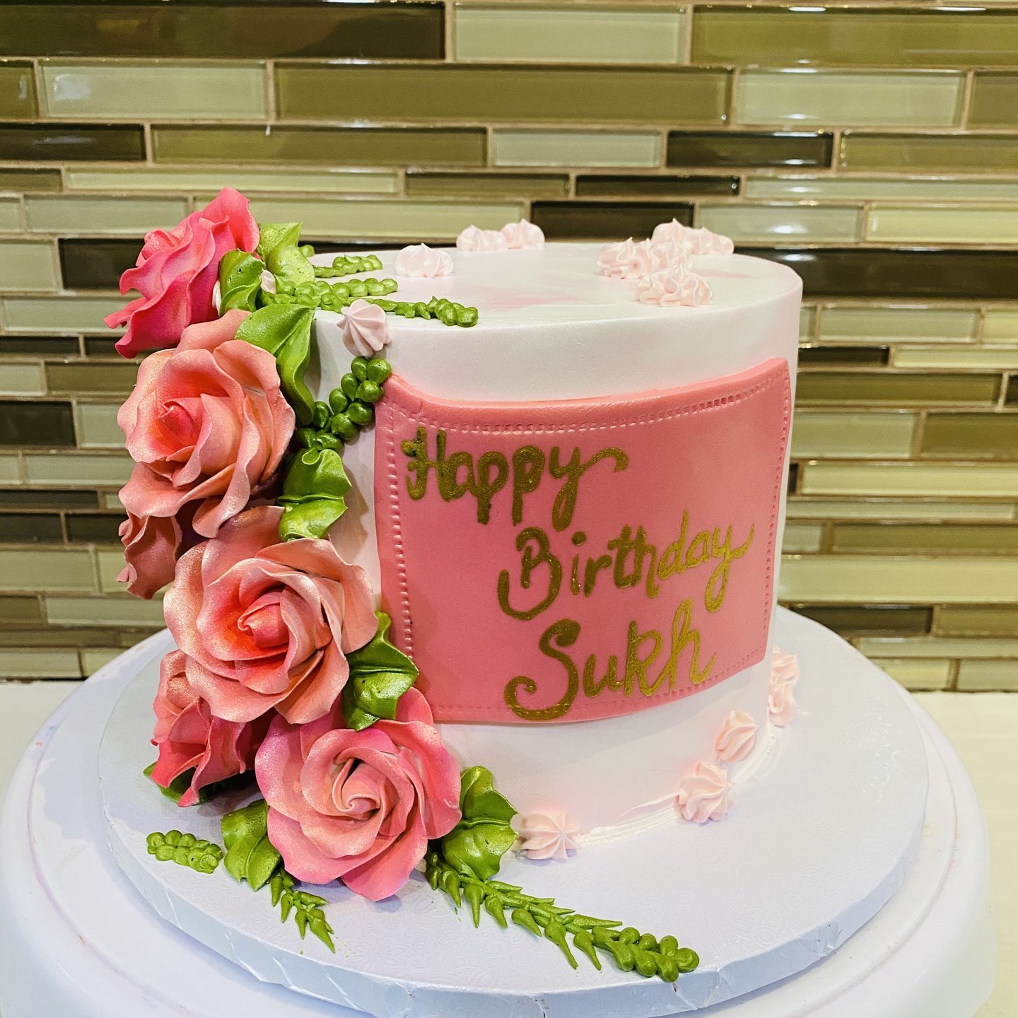 Floral Designer Cake