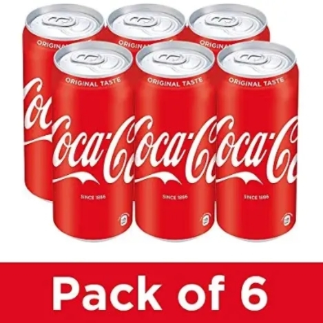 6 pack of Cocacola