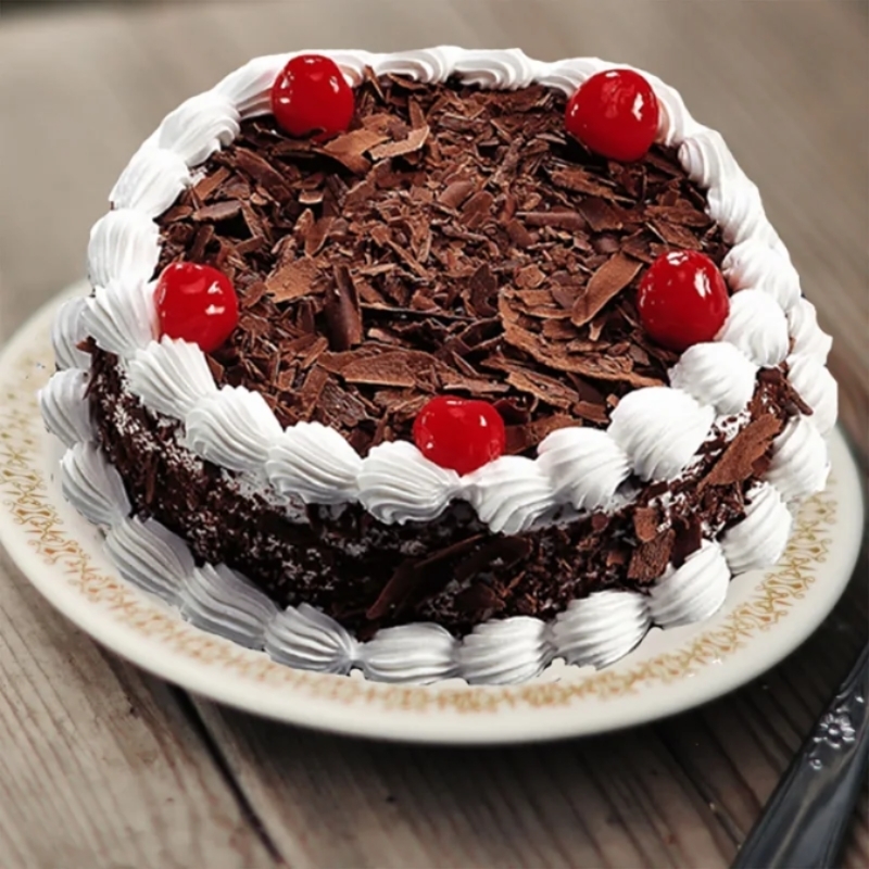 Half Kg Black forest cake