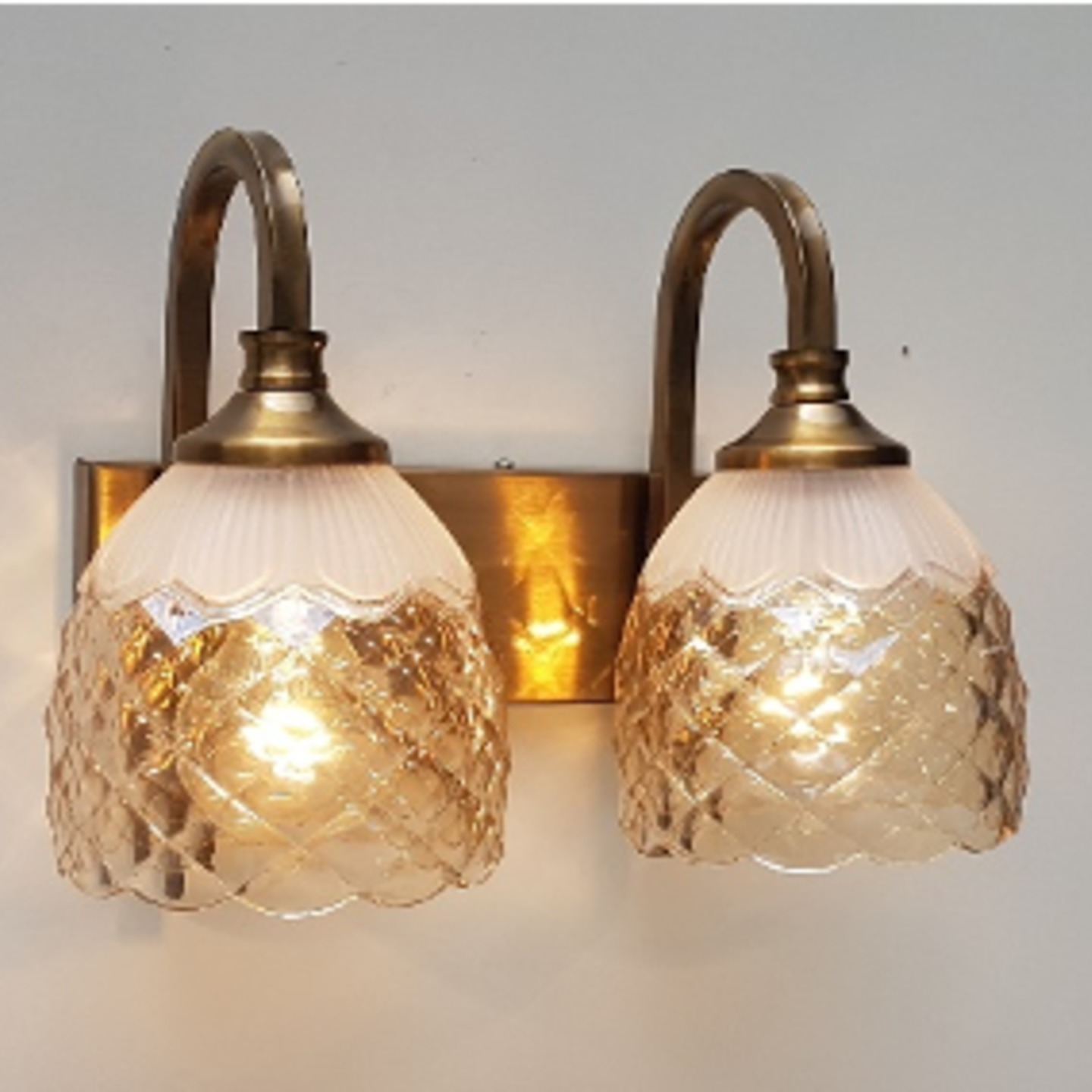 Vintage Double Wall Light
