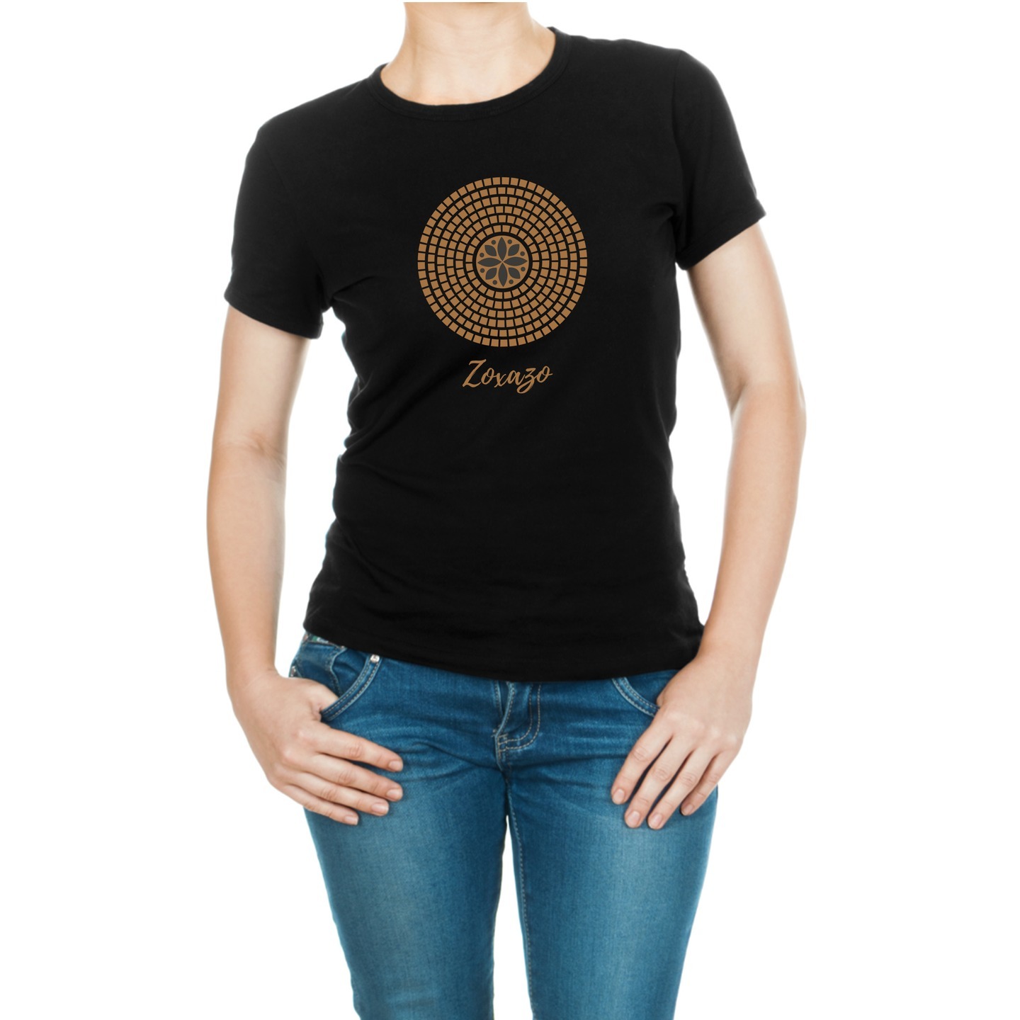 Abstract Circle Women T-Shirt