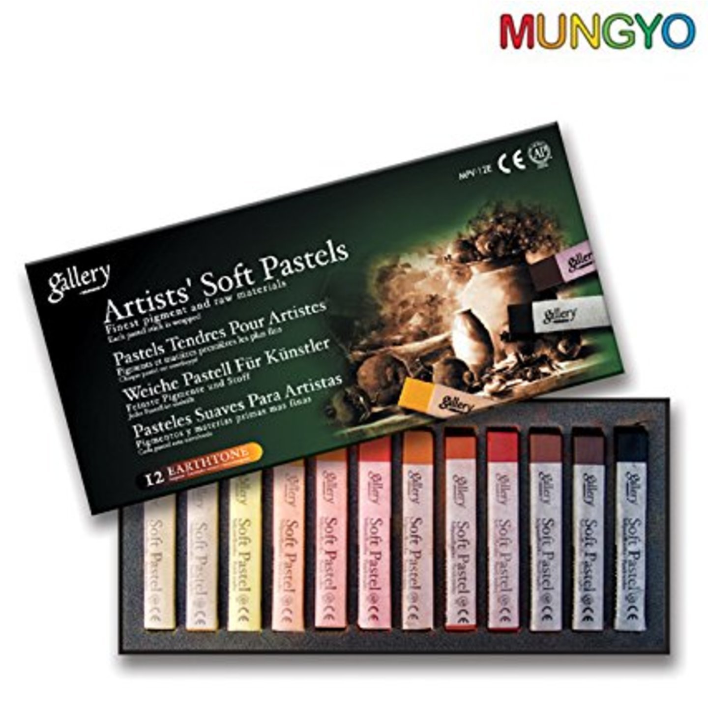 Mungyo GALLERY SOFT PASTEL 12 shades