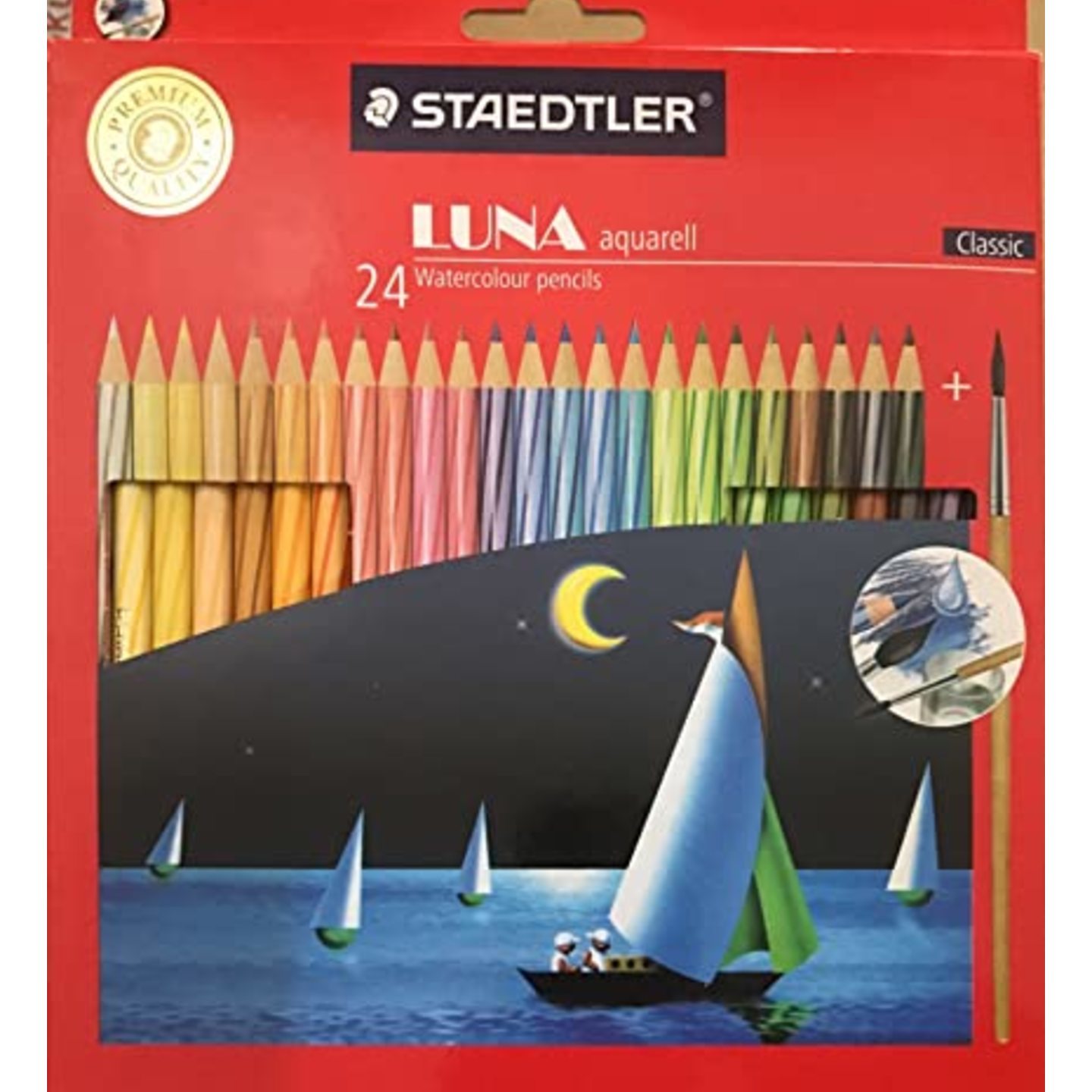 Staedtler Luna 24 Watercolor pencils