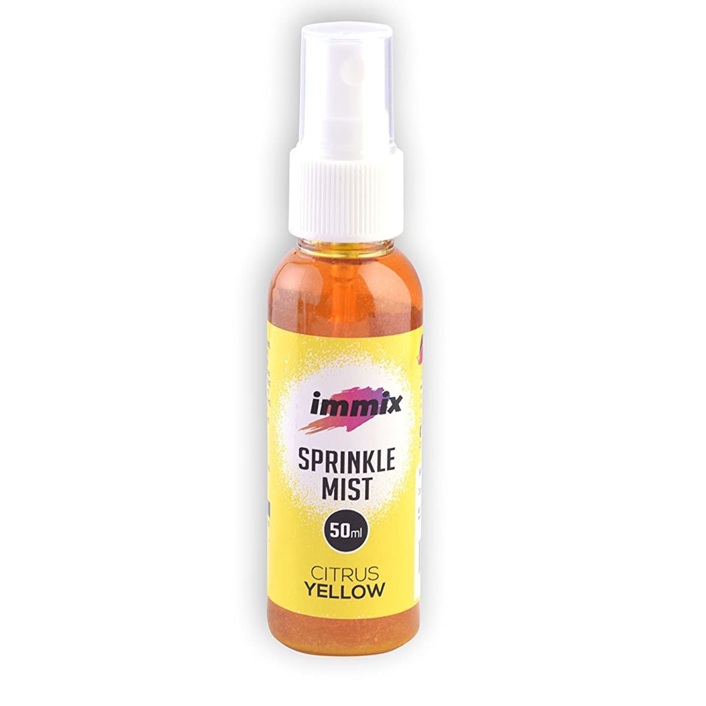 Expressions Craft immix Mixed Media/Art & Craft Sprinkle Mist Water-Based Spray, Citrus Yellow - 50ml