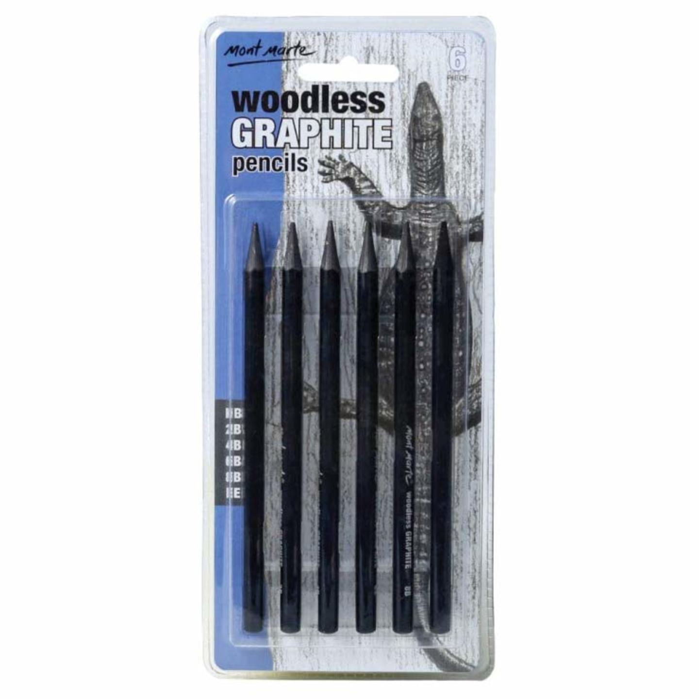 MONT MARTE WOODLESS GRAPHITE PENCILS SET