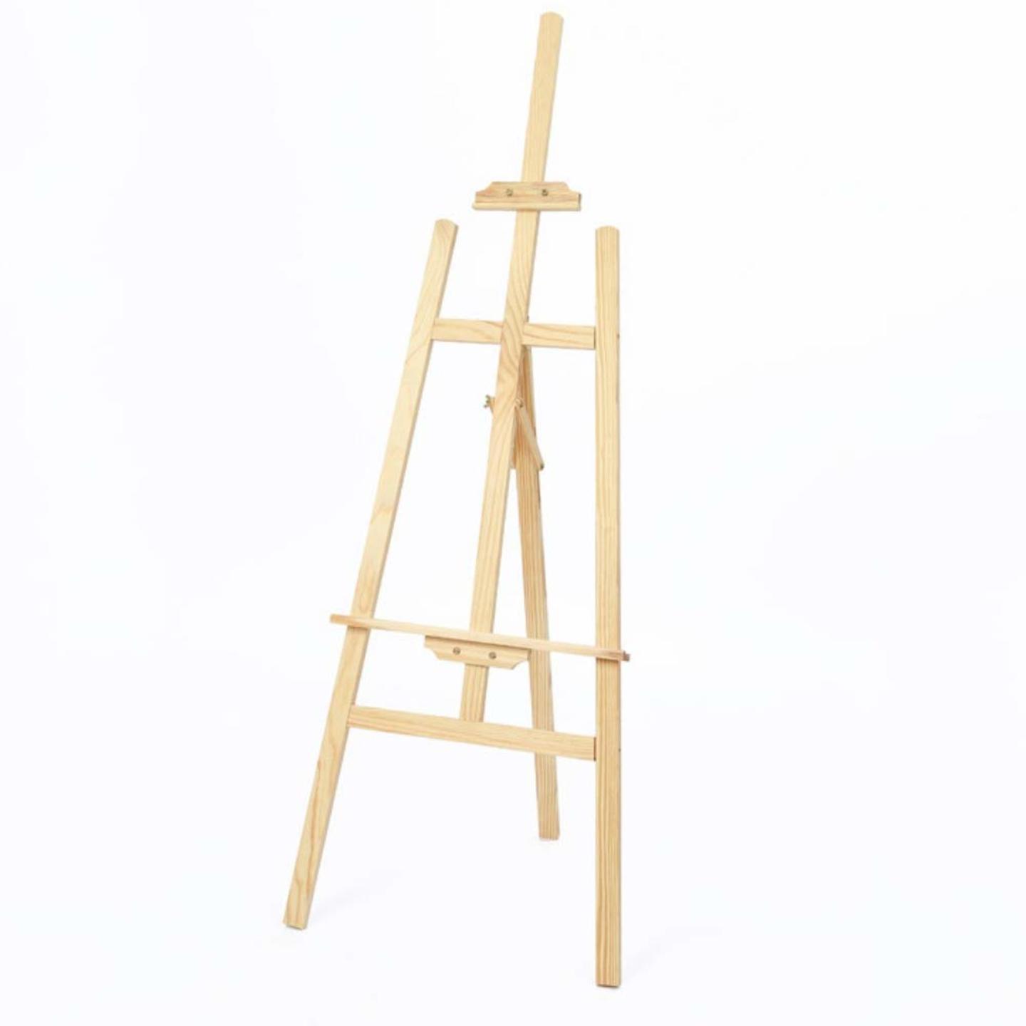 Portable Wooden Easel Adjustable Stand 5 ft