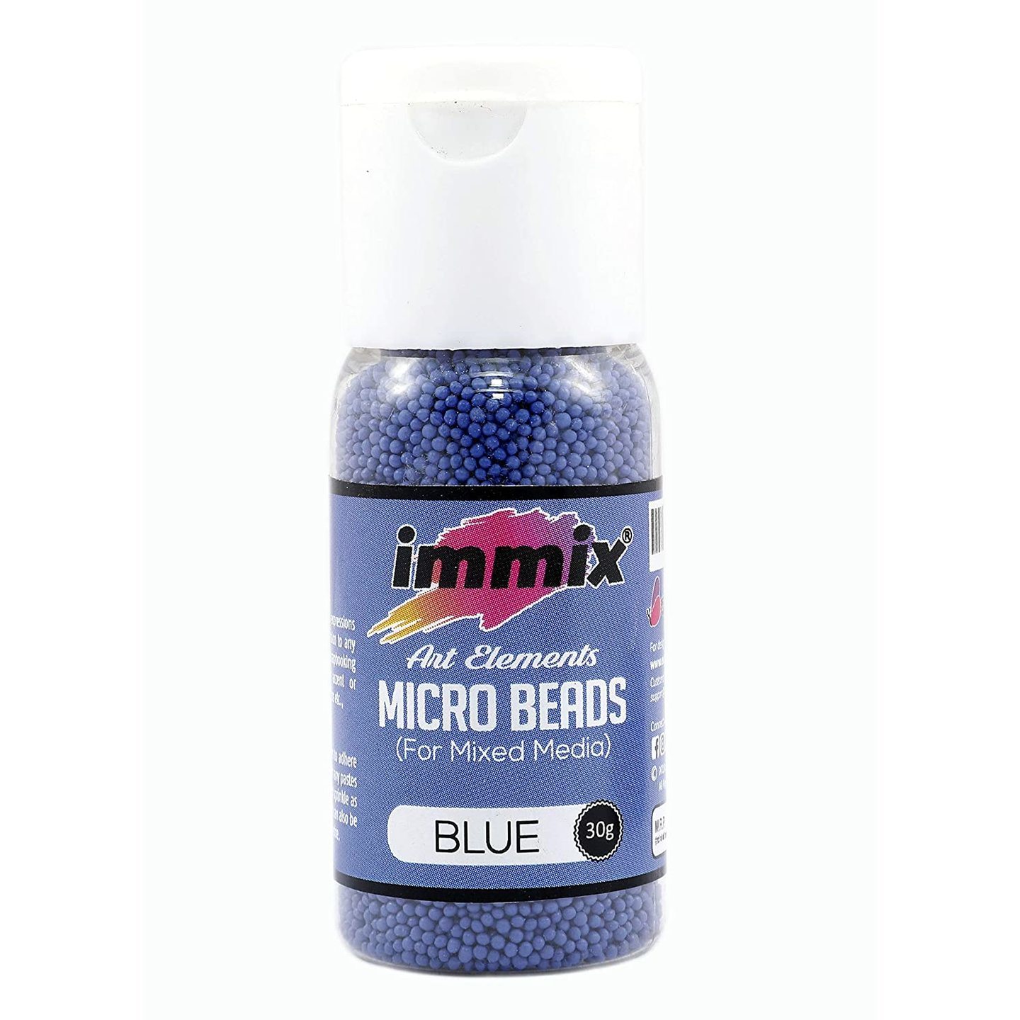 Immix Blue Micro Beads