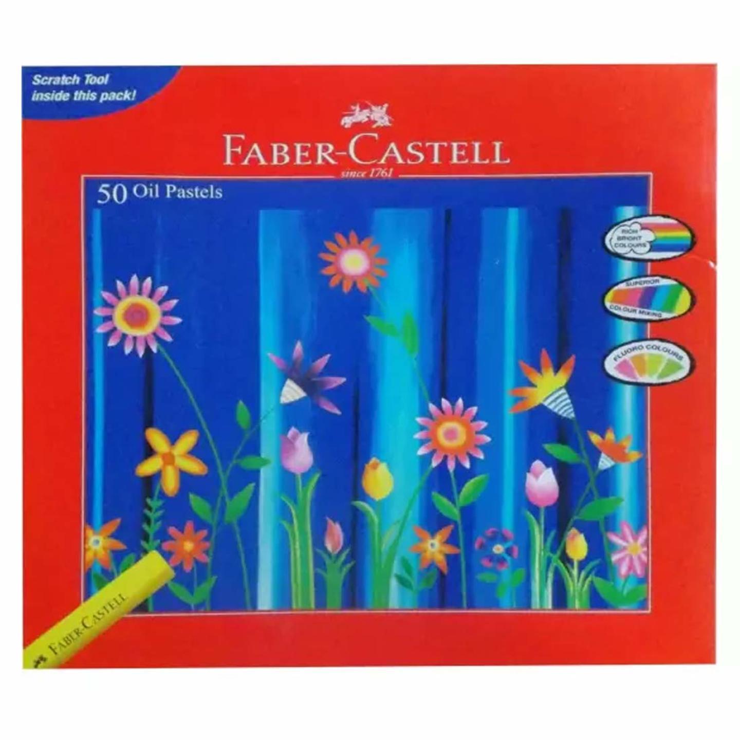 Faber-Castell Oil Pastels Pack of 50