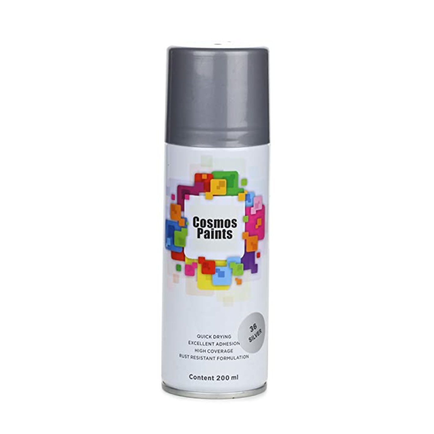 Cosmos Paints Silver Spray 200ml