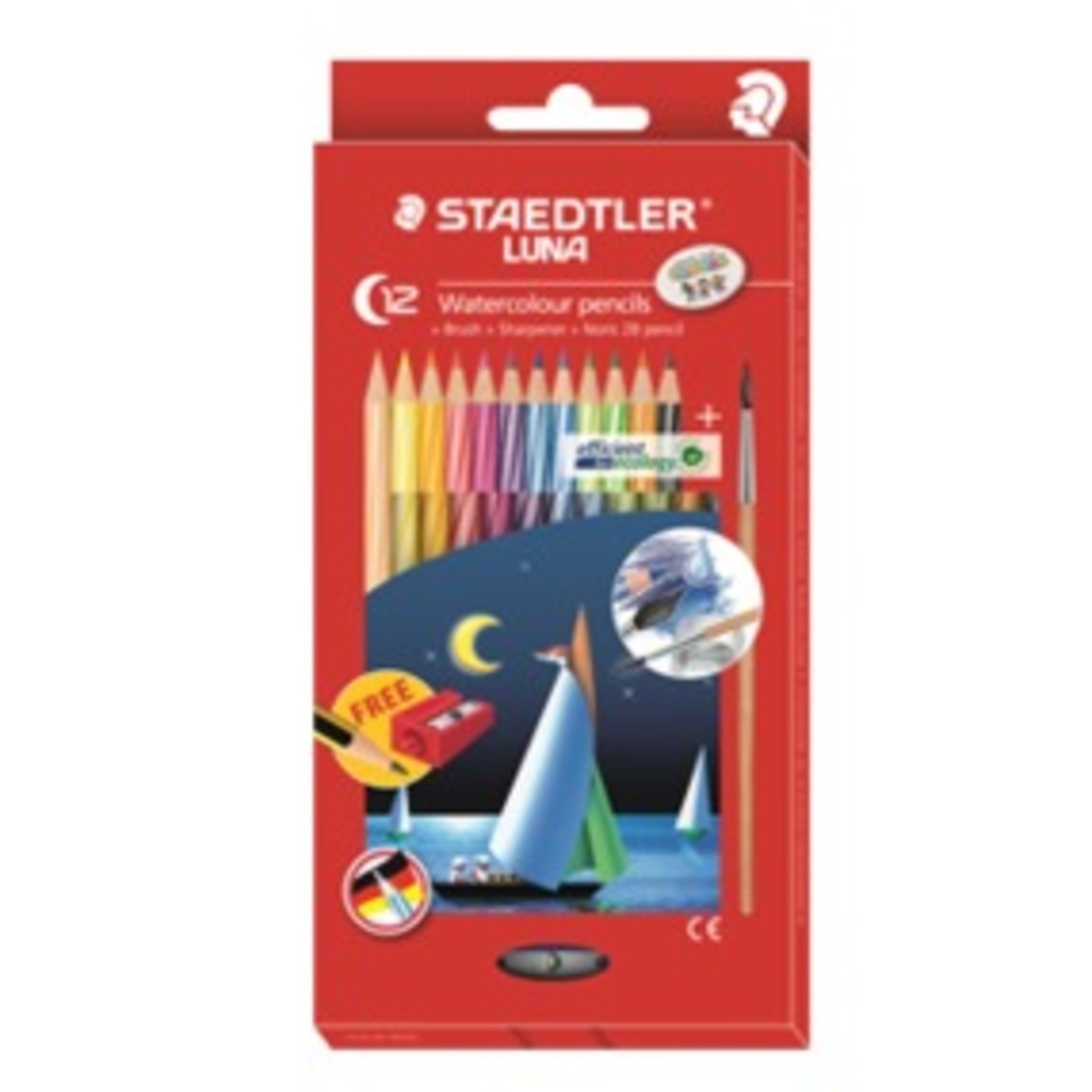 Staedtler 12  Water color Luna pencils