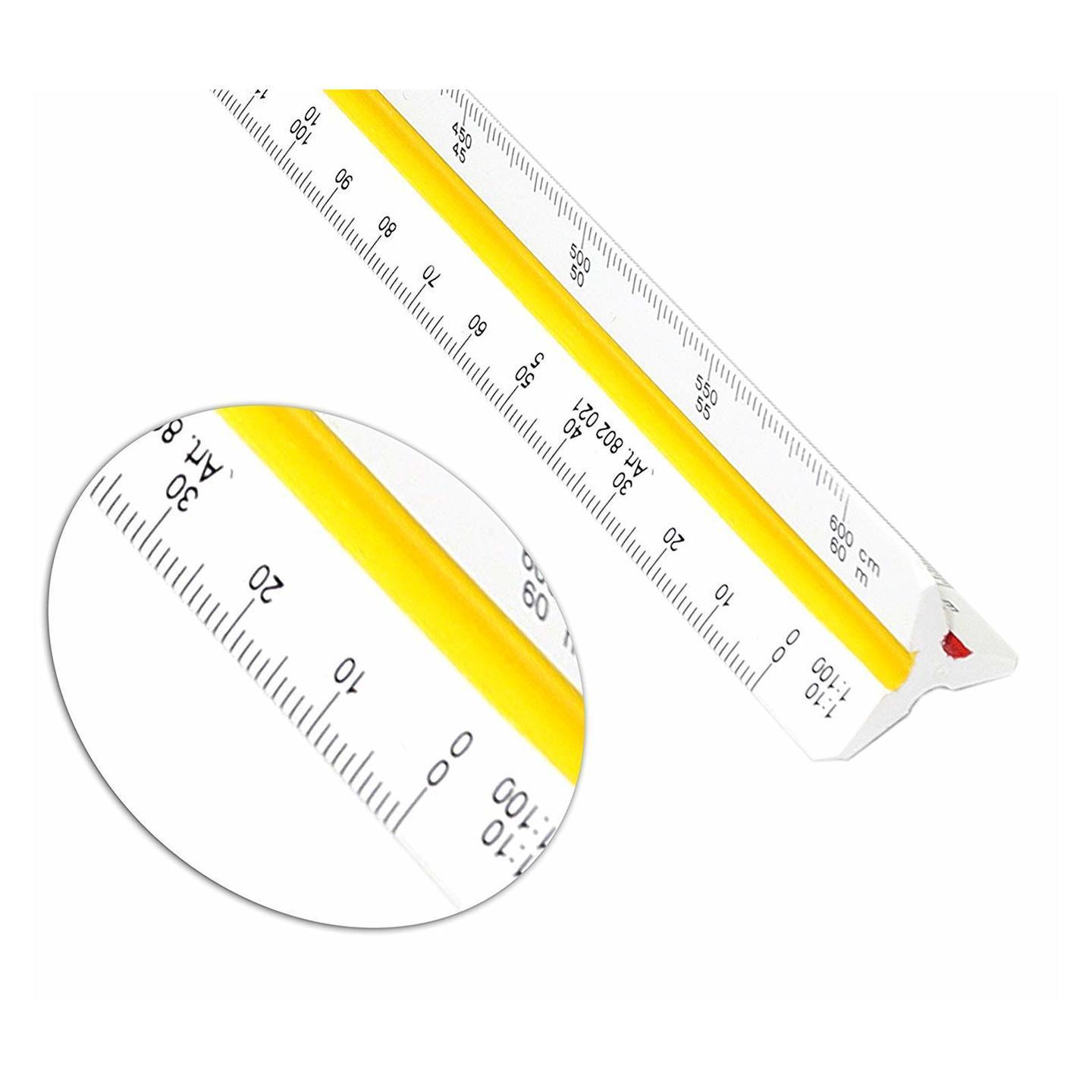 Triangle Scale Ruler