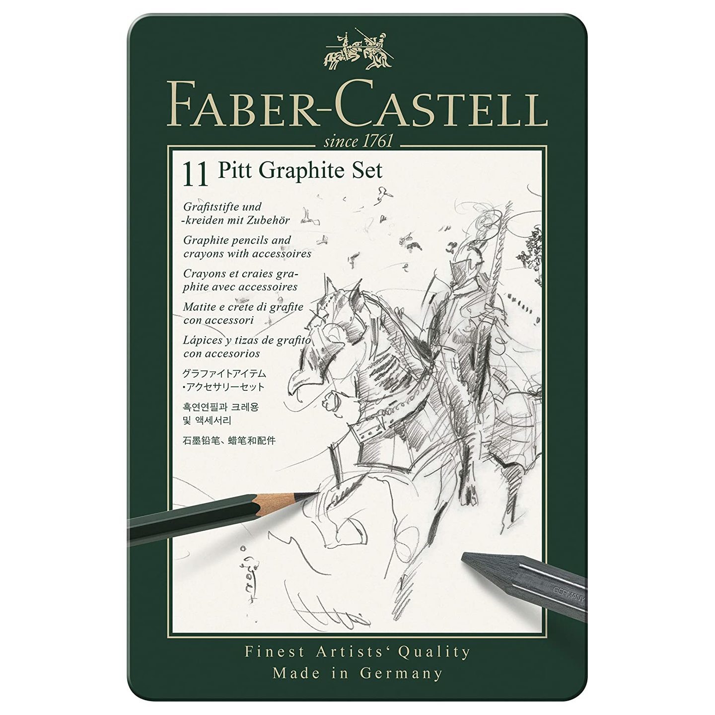 Faber-Castell Pitt Graphite Set - Pack of 11