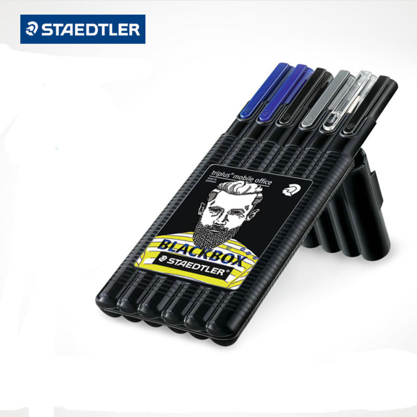 Staedtler Triplus Mobile Office In Black Box - Pack of 6