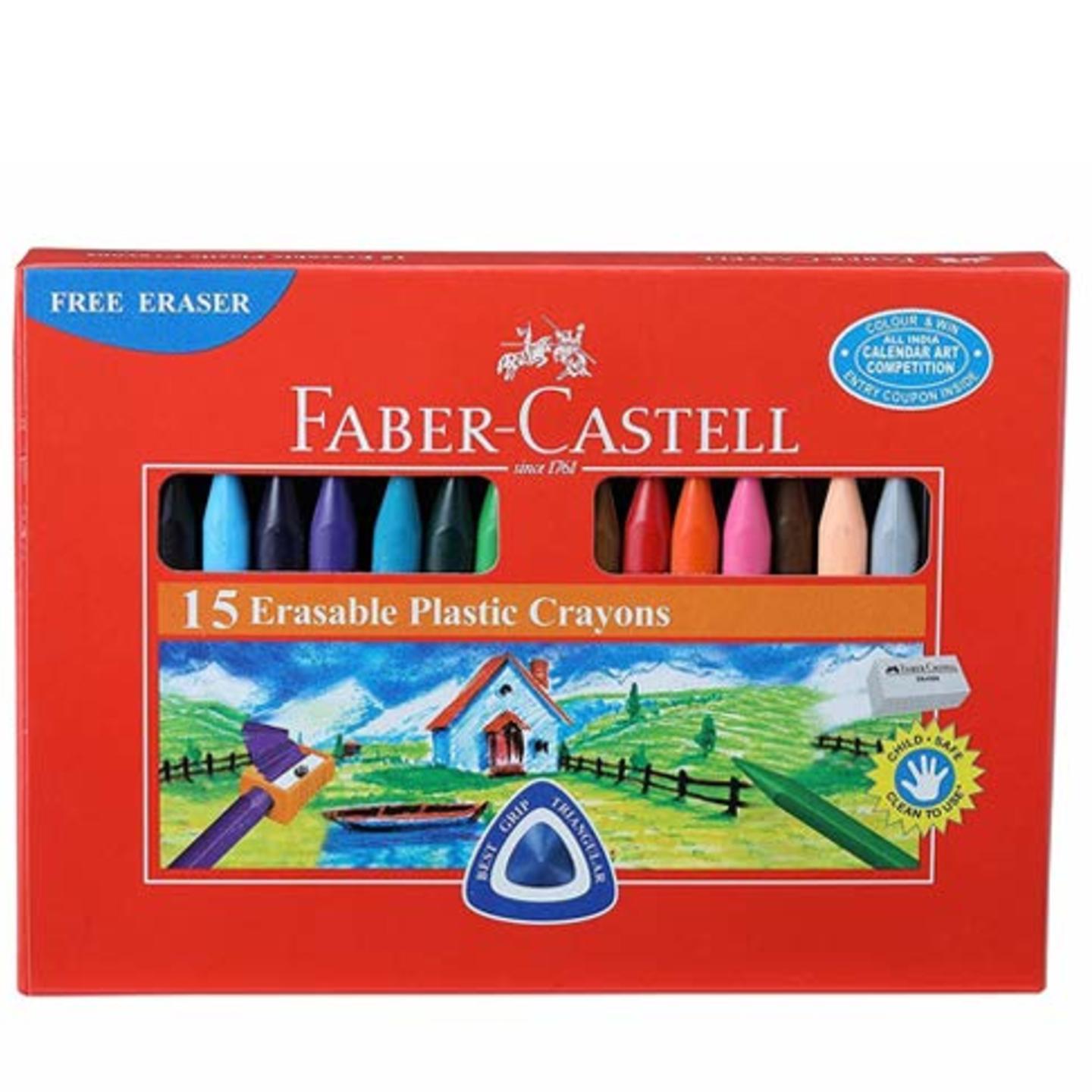 Faber-Castell Erasable Plastic Crayon 