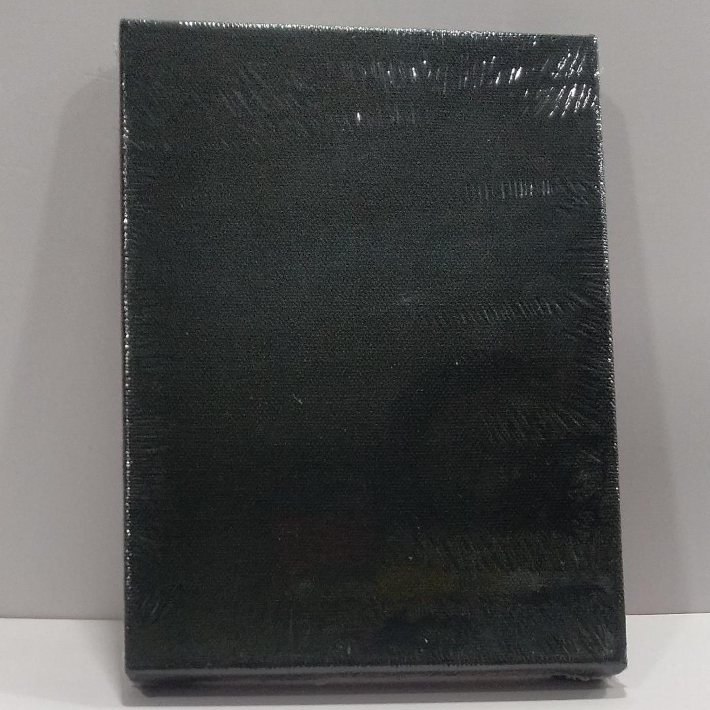 Stretched Canvas Board Black 6x8