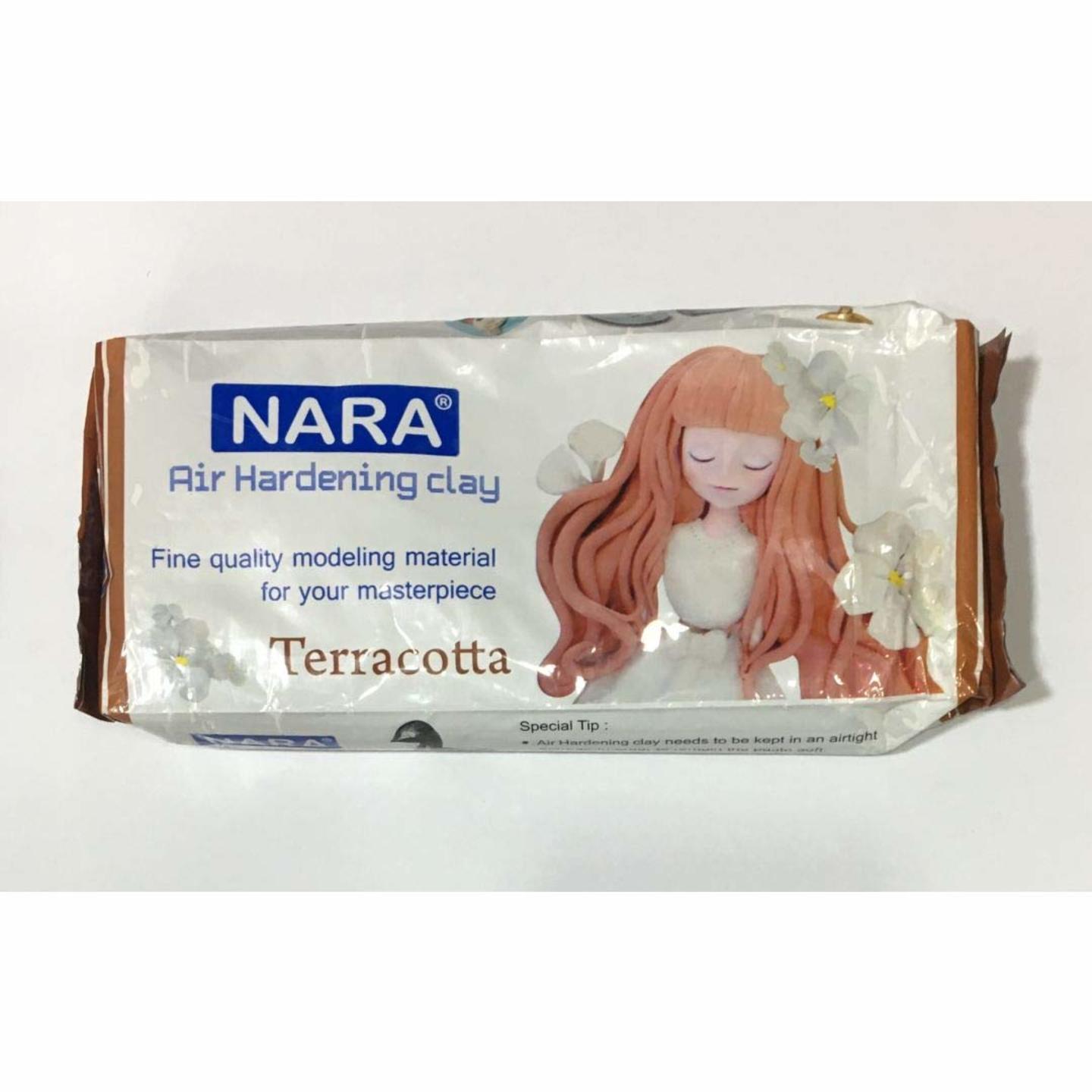 NARA Air Hardening Clay - Colour Terracotta