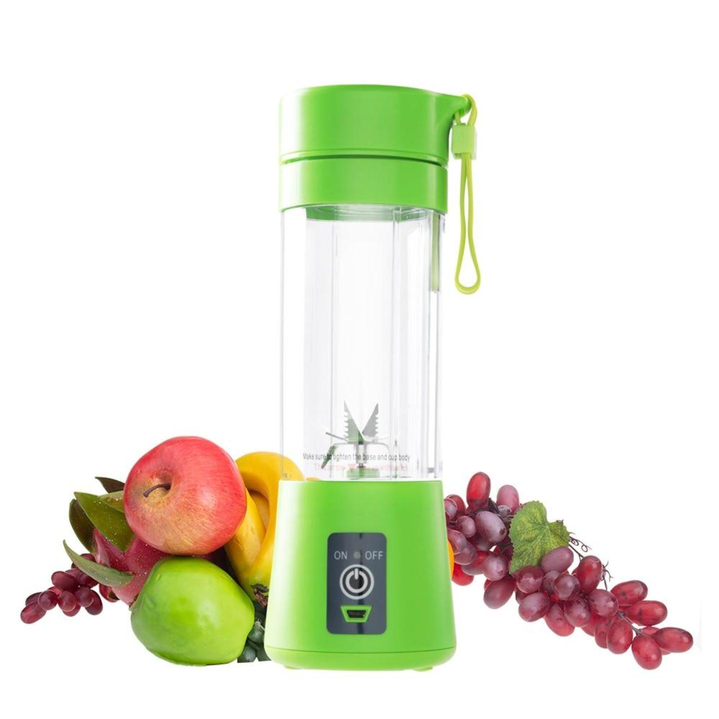 Local Seller Portable Fruit Juice Blender Juice Extractor Smoothie Blender Healthy and for Sport - Green