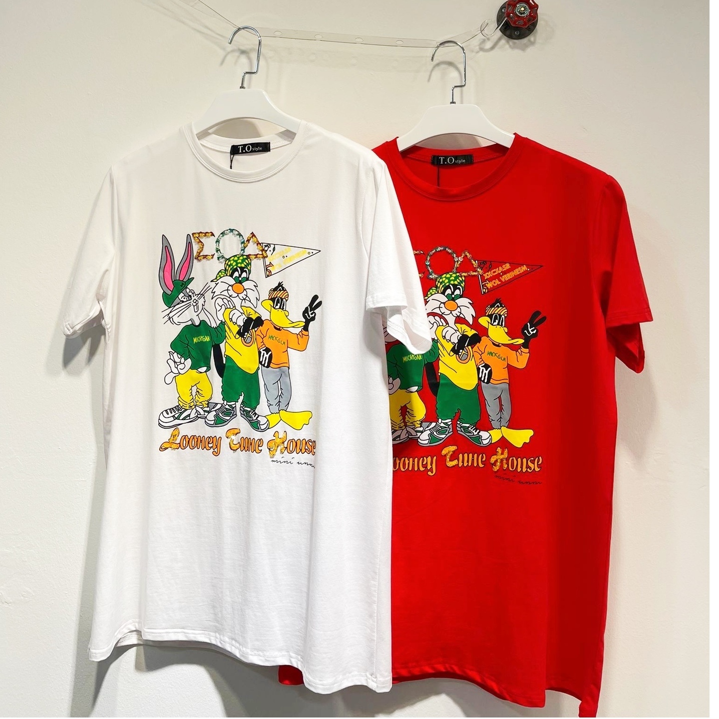 Looney Toons Shirt White