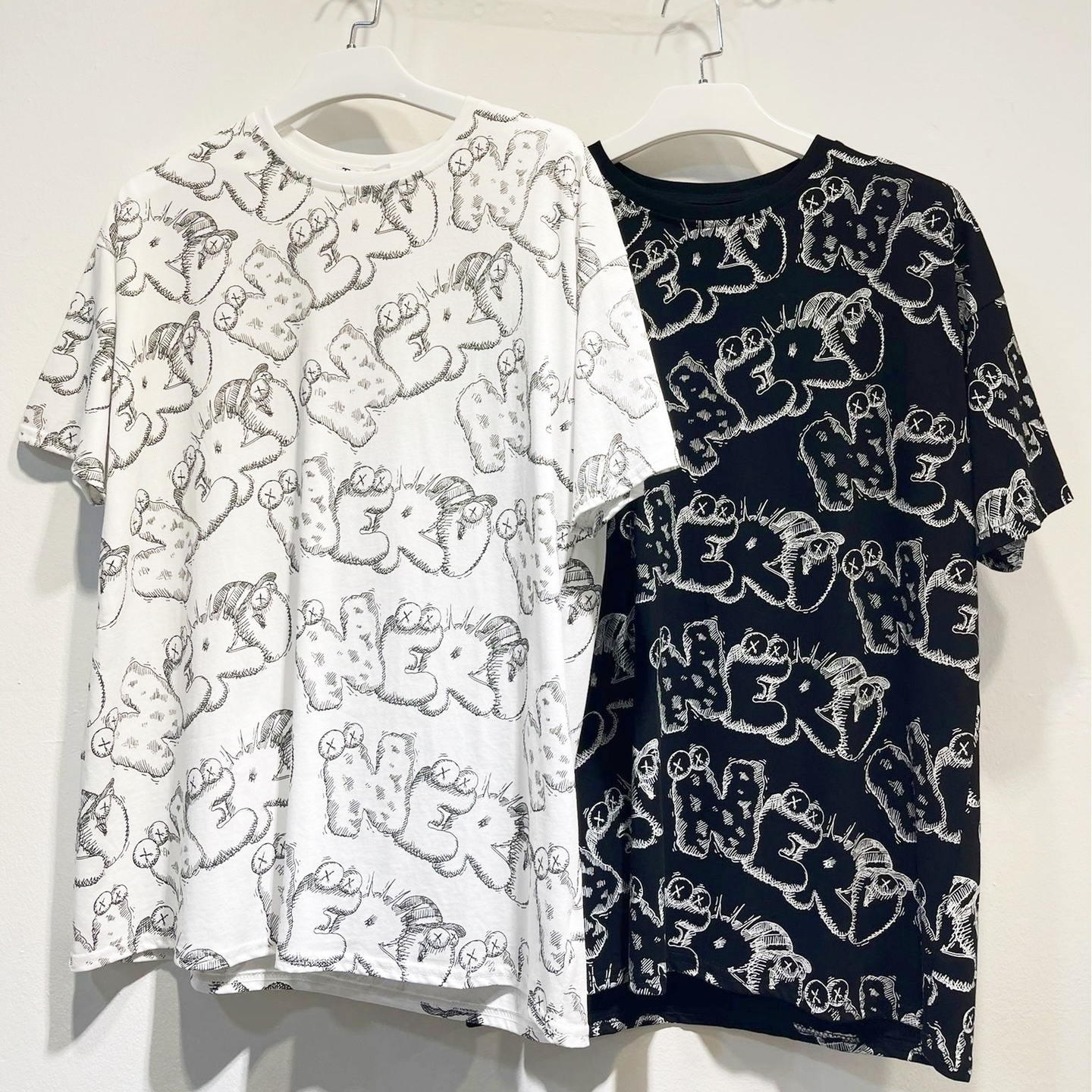 Nero Print Shirt White
