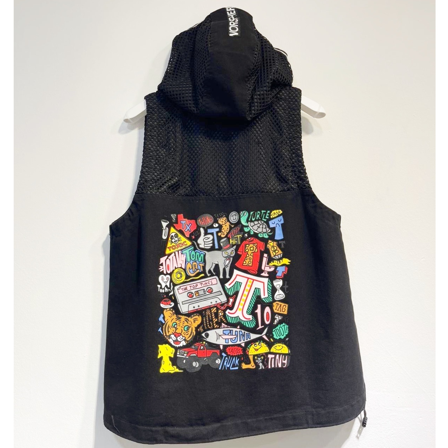 Harujuku Print Vest