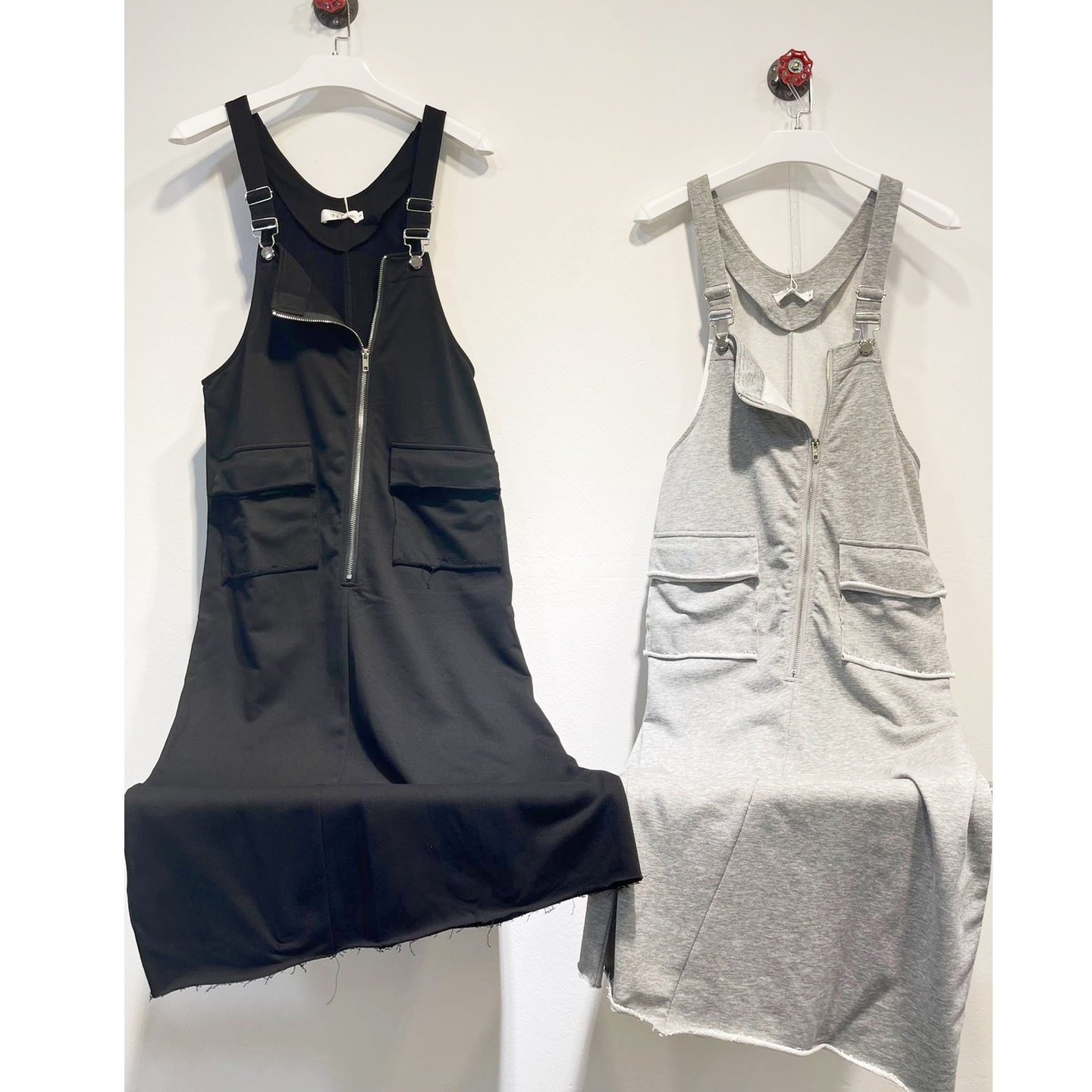 Romper Dress Grey