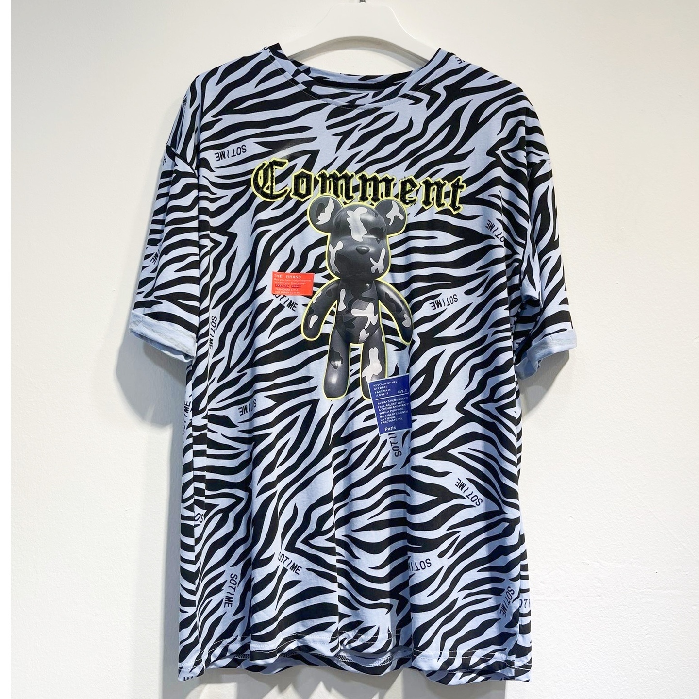Zebra Stripe Top
