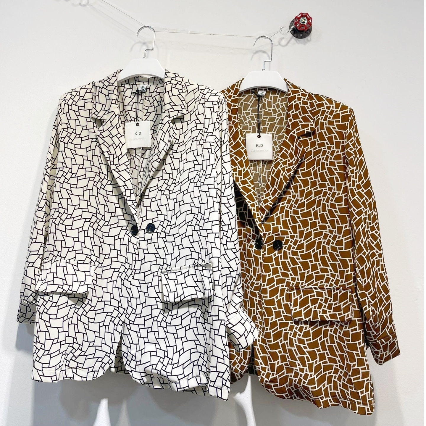 Satin Silk Jacket Beige