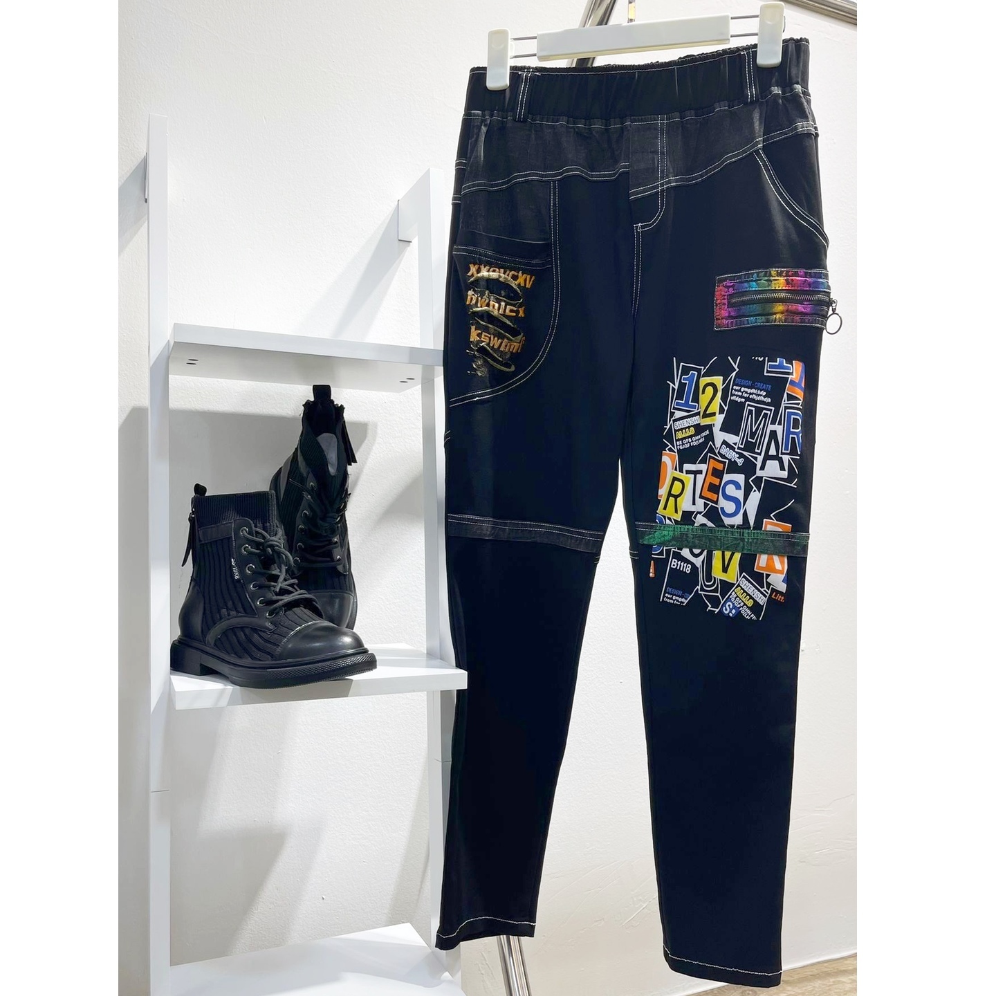 One Sided Printed Graffiti Size L