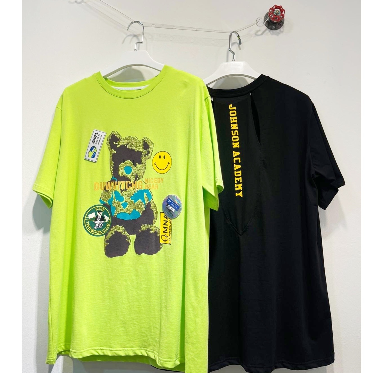 Johnson Academy Top Black